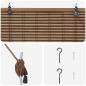 Preview: Rollo Braun 70 x 220 cm Bambus