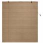 Preview: Rollo Braun 140 x 160 cm Bambus