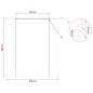 Preview: Rollo Braun 140 x 160 cm Bambus