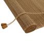 Preview: Rollo Braun 70 x 220 cm Bambus