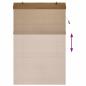 Preview: Rollo Braun 150 x 220 cm Bambus