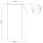 Preview: Rollo Braun 150 x 220 cm Bambus