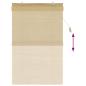 Preview: Rollo Natur 120 x 160 cm Bambus