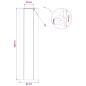 Preview: Rollo Natur 60 x 220 cm Bambus