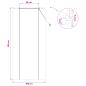 Preview: Rollo Natur 100 x 220 cm Bambus