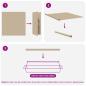 Preview: Außen-Rollos mit UV-Schutz Beige 125 x 140 cm (B x H) Polyester