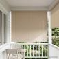 Preview: ARDEBO.de - Außen-Rollos mit UV-Schutz Beige 100 x 230 cm (B x H) Polyester