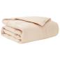 Preview: ARDEBO.de - Sommerdecke Beige 155 x 220 cm 100% natürlicher Kapok