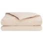 Preview: Sommerdecke Beige 155 x 220 cm 100% natürlicher Kapok