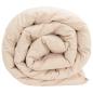 Preview: Sommerdecke Beige 155 x 220 cm 100% natürlicher Kapok