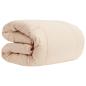 Preview: Sommerdecke Beige 220 x 240 cm 100% natürlicher Kapok