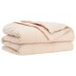 Preview: ARDEBO.de - Bettdecke 220 x 260 cm Für alle Jahreszeiten Kapokfaser Beige