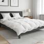 Preview: ARDEBO.de - Ganzjahresbettdecke Weiß 240 x 220 cm Bambusfaser