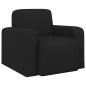 Preview: Sessel Schwarz Stoff