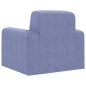 Preview: Sessel Jeans blau Stoff