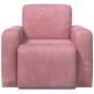 Preview: Sessel Rosa Samt