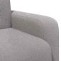 Preview: Sessel Hellgrau Bouclé