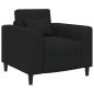 Preview: Sessel Schwarz Stoff