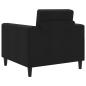 Preview: Sessel Schwarz Stoff