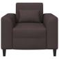 Preview: Sessel Dunkelbraun Stoff