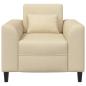 Preview: Sessel Creme Stoff
