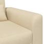 Preview: Sessel Creme Stoff
