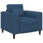 Preview: Sessel Blau Stoff