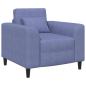 Preview: Sessel Jeans blau Stoff