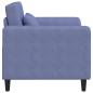 Preview: Sessel Jeans blau Stoff