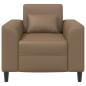 Preview: Sessel Cappuccino Kunstleder