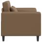 Preview: Sessel Cappuccino Kunstleder
