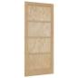 Preview: Interior Tür 93 x 202 cm Sperrholz Natur