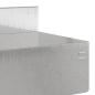 Preview: Raseneinfassung 30 stk. 100 x 10 x 8 cm Stahl Silber