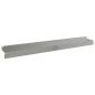 Preview: Raseneinfassung 30 stk. 100 x 10 x 8 cm Stahl Silber