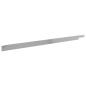 Preview: Raseneinfassung 30 stk. 100 x 10 x 8 cm Stahl Silber