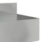 Preview: Raseneinfassung 30 stk. 100 x 10 x 8 cm Stahl Silber