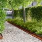 Preview: ARDEBO.de - Raseneinfassung 30 stk. 100 x 10 x 8 cm Stahl Rostig