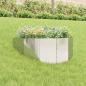 Preview: ARDEBO.de - Raseneinfassung 100 x 45 cm Stahl Silber