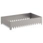 Preview: Raseneinfassung 4 stk. 100 x 60 x 20 cm Stahl Rostig