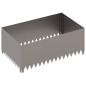 Preview: Raseneinfassung 4 stk. 100 x 60 x 35 cm Stahl Rostig