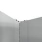 Preview: Raseneinfassung 100 x 100 x 20 cm Stahl Silber