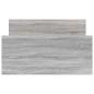 Preview: Bettrahmen Grau Sonoma 80 x 200 cm Holzwerkstoff