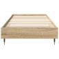 Preview: Bettrahmen Sonoma-Eiche 80 x 200 cm Holzwerkstoff