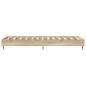 Preview: Bettrahmen Sonoma-Eiche 80 x 200 cm Holzwerkstoff