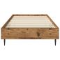 Preview: Bettrahmen Altholz 80 x 200 cm Holzwerkstoff