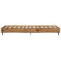 Preview: Bettrahmen Altholz 80 x 200 cm Holzwerkstoff