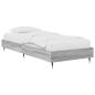 Preview: Bettrahmen Grau Sonoma 80 x 200 cm Holzwerkstoff