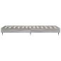 Preview: Bettrahmen Grau Sonoma 80 x 200 cm Holzwerkstoff