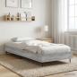 Preview: ARDEBO.de - Bettrahmen Sonoma-Grau 80 x 200 cm Holzwerkstoff