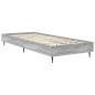 Preview: Bettrahmen Sonoma-Grau 80 x 200 cm Holzwerkstoff